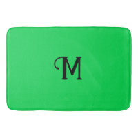 Monogramme initial Joyau de Malachite Tone Couleur