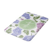 Tapis De Bain Monogramme Lilas Lavande (Angle)