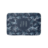 Monogramme Motif de Camouflage de l'armée bleue de