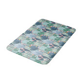 Tapis De Bain Monogramme| Motif Soft Patel Cactus (Angle)