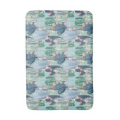 Tapis De Bain Monogramme| Motif Soft Patel Cactus (Devant (Vertical))