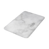 Tapis De Bain Monogramme personnalisé classique (Angle)