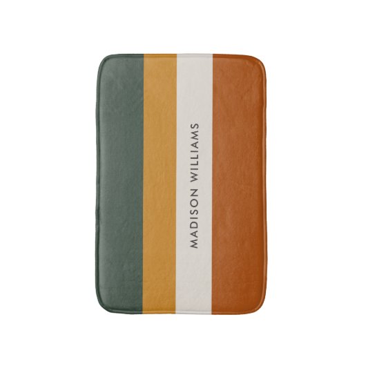 Tapis De Bain monogrammed, nom, (Devant (Vertical))