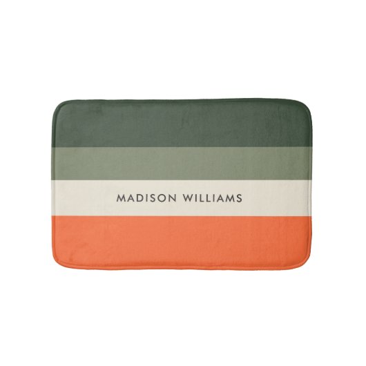 Tapis De Bain monogrammed, nom, (Devant)