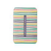 Tapis De Bain monogrammed, nom, (Devant (Vertical))