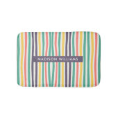 Tapis De Bain monogrammed, nom, (Devant)