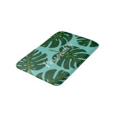Tapis De Bain Monstera Deliciosa feuille de palmier natte (Angle)