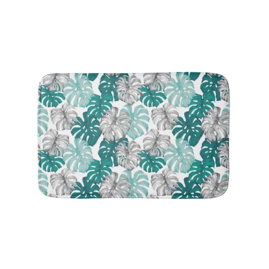 Tapis De Bain Monstera Duo Tone : Tropiques minimes (Devant)