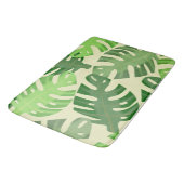Tapis De Bain Monstera Feuille naturelle grande (Angle)
