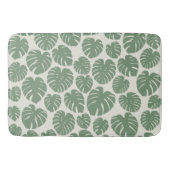 Tapis De Bain Monstera - Vert (Devant)