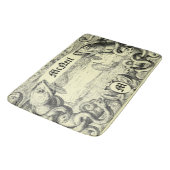 Tapis De Bain Monstre marin Steampunk Cartouche (Angle)