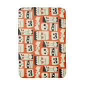 Tapis De Bain Monstres Rétro Mod (Devant (Vertical))