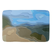 TAPIS DE BAIN MONTAGNE (Devant)