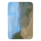 TAPIS DE BAIN MONTAGNE (devant Vertical)