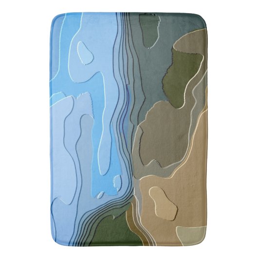 TAPIS DE BAIN MONTAGNE (devant Vertical)