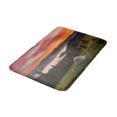 Tapis De Bain Montagnes | Camping Foggy Sunrise (Angle)