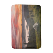 Tapis De Bain Montagnes | Camping Foggy Sunrise (Devant (Vertical))