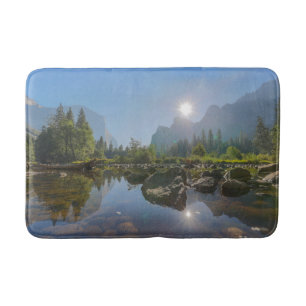 Tapis De Bain Montagnes El Capitan Yosemite Park, Californie