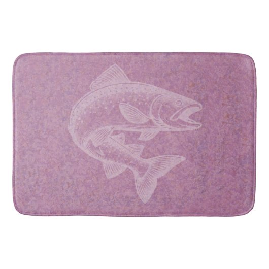 Tapis De Bain Montée saumon (Devant)