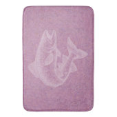 Tapis De Bain Montée saumon (devant Vertical)