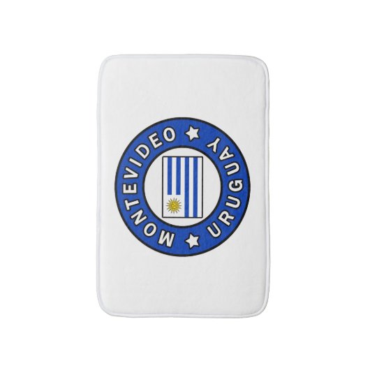Tapis De Bain Montevideo Uruguay (Devant (Vertical))