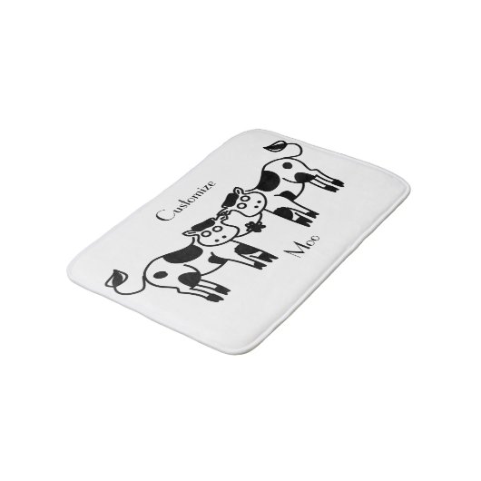 Tapis De Bain Moo Cow Thunder_Cove (Angle)