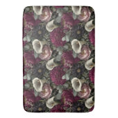 Tapis De Bain Moody Floral Pattern with Dahlias and Calla Lilies (devant Vertical)
