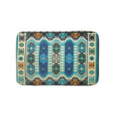 Tapis De Bain Moquette orientale turque persane bleu vert (Devant)