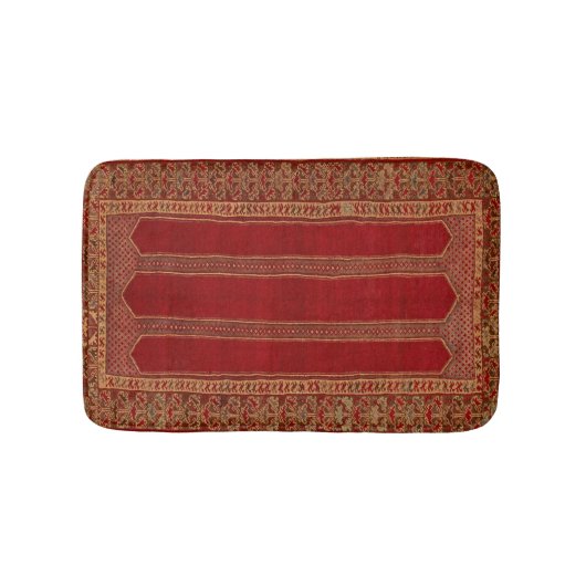 Tapis De Bain Moquette orientale turque perse rouge (Devant)