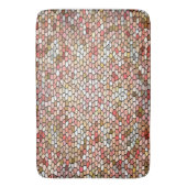 Tapis De Bain Mosaïque de corail mat (devant Vertical)