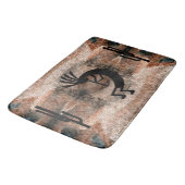 Tapis De Bain Mosaïque du désert sud-ouest de Kokopelli (Angle)