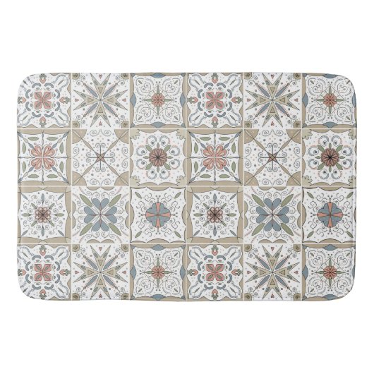Tapis De Bain Mosaïque Motif (Devant)