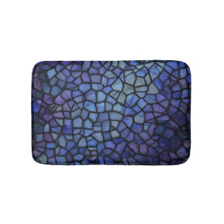 Tapis De Bain MosaïqueVerreColoré