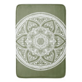 Tapis De Bain Moss Mandala (devant Vertical)