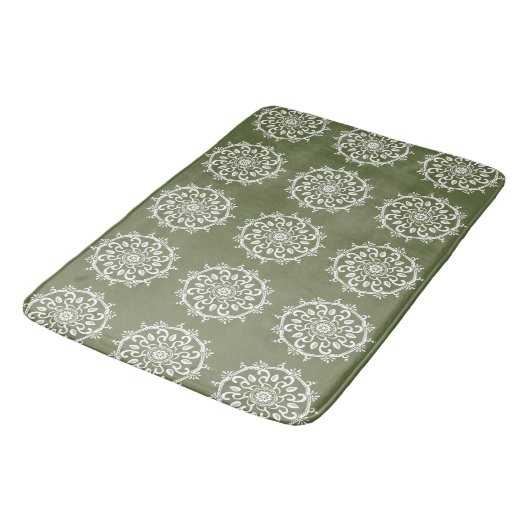Tapis De Bain Moss Mandala (Angle)