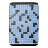 Tapis De Bain Mot-croisé (devant Vertical)