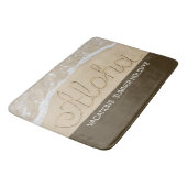 Tapis De Bain Mot sable Aloha (Angle)