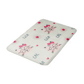 Tapis De Bain Motif (Angle)