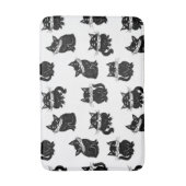 Tapis De Bain Motif (Devant (Vertical))