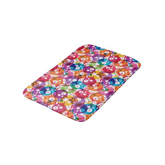 Tapis De Bain Motif 2 de crânes (Angle)