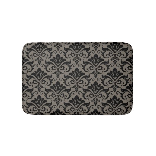 Tapis De Bain Motif 2 de damassé (Devant)