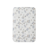 Tapis De Bain motif 2 de griffonnage (Devant (Vertical))