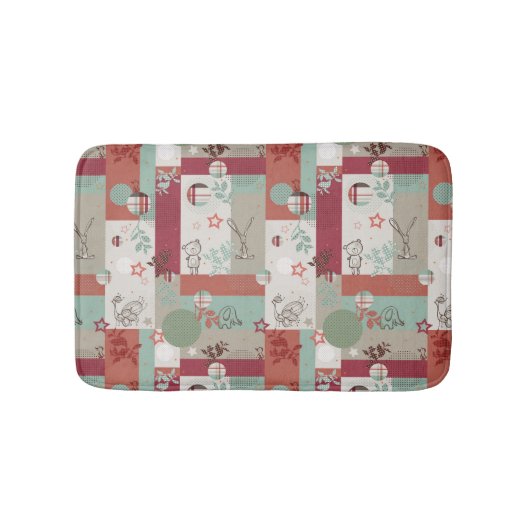Tapis De Bain Motif 2 d'édredon de bébé (Devant)