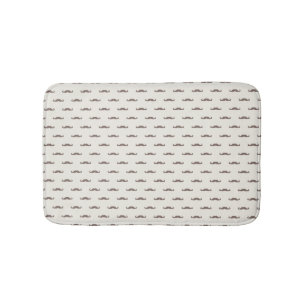 Tapis De Bain Motif 3 de hippie de moustache
