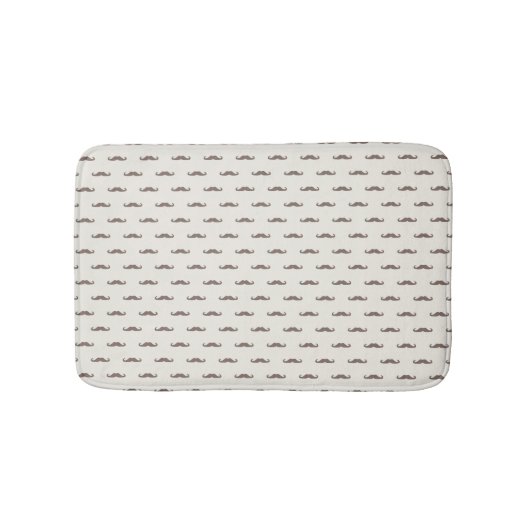 Tapis De Bain Motif 3 de hippie de moustache (Devant)