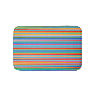 Tapis De Bain Motif à bandes multiples