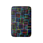 Tapis De Bain Motif à bandes multiples cool (Devant (Vertical))