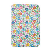 Tapis De Bain Motif à fleurs d'art populaire 2 (Devant (Vertical))