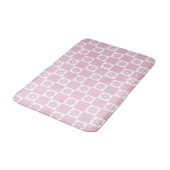 Tapis De Bain Motif à fleurs roses (Angle)