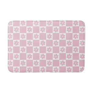 Tapis De Bain Motif à fleurs roses